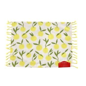 Opalhouse Placement 4 Pcs White Picnic Beach Cottagecore Summer Rural Whimsical